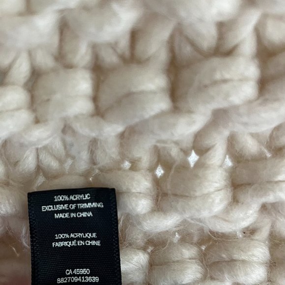 Love & Lore Cream Scarf - Picture 5 of 5